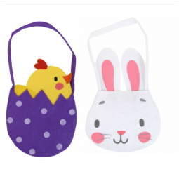 1 Easter Egg Hunt Felt Bag - Assorted