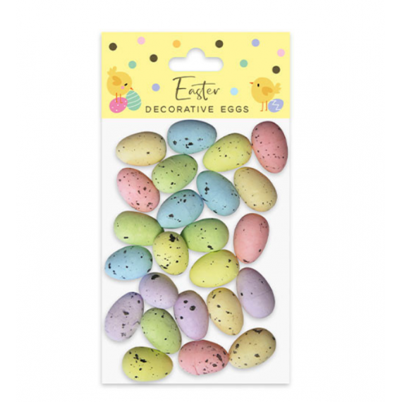 Decorative Mini Easter Eggs - Pack of 24