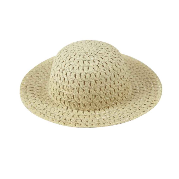 Children's Beige Easter Bonnet