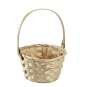 Beige Wooden Easter Basket