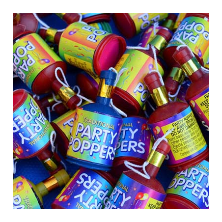 Traditional Party Poppers