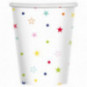 Multi-Coloured Star Paper Cups