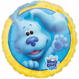 Blues Clues Round Foil Balloon - Inflated