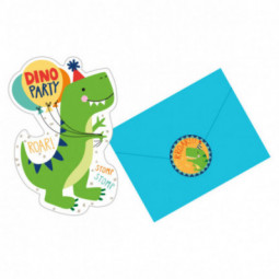 Dino-Mite Invitations