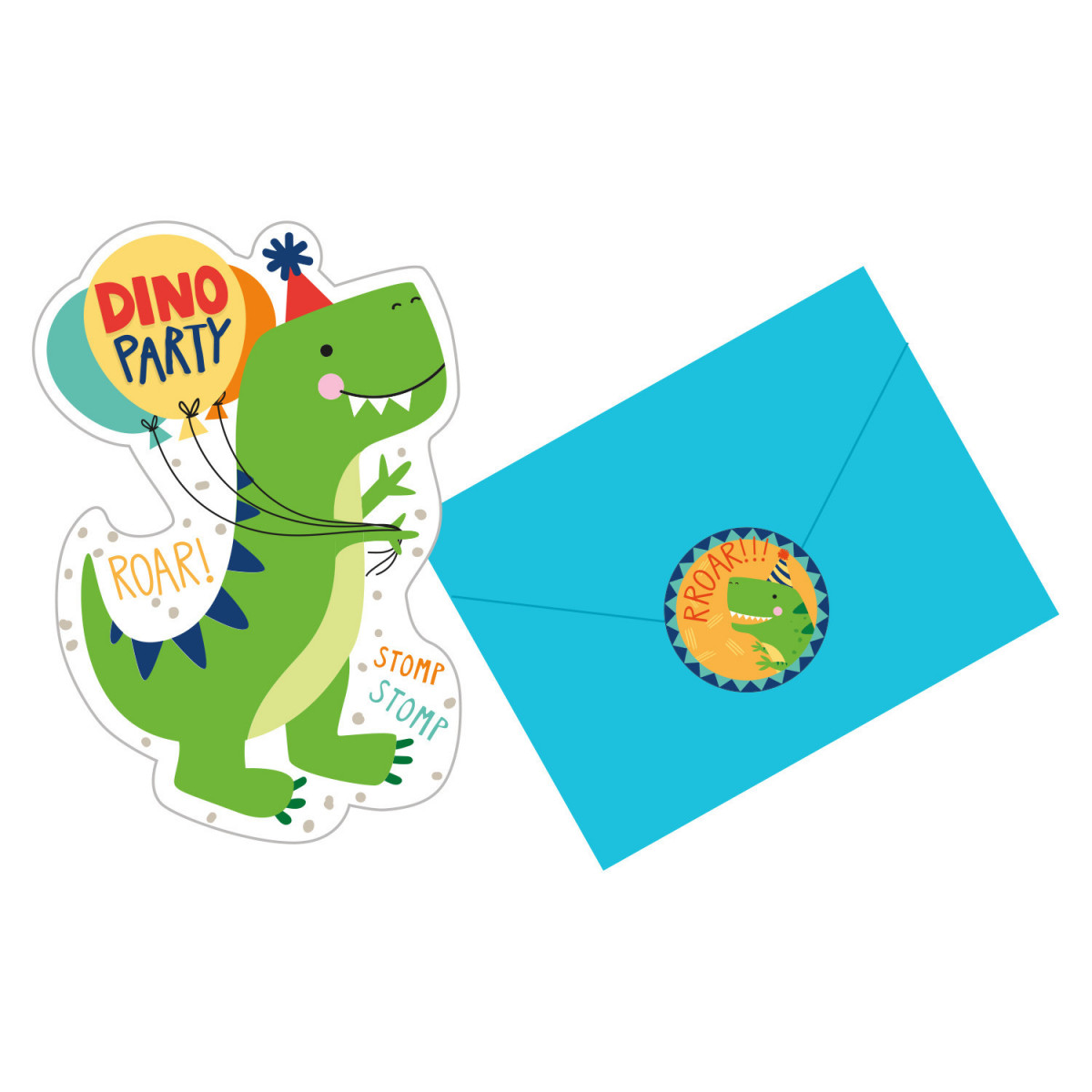 Dino-Mite Invitations