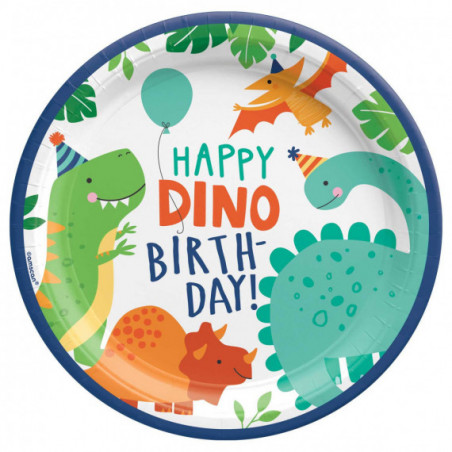 Dino-Mite Paper Plates