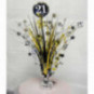 Gold Celebration 21st Birthday Centrepiece
