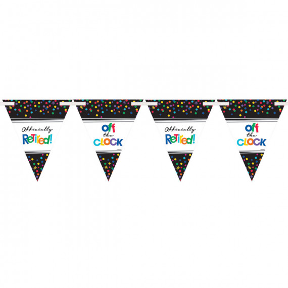 Officially Retired Paper Bunting Officially Retired Paper Bunting