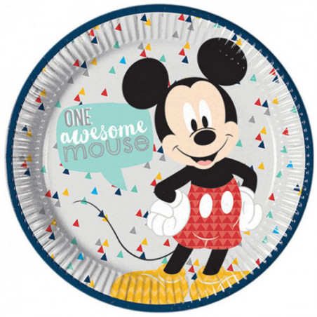 Awesome Mickey Mouse Paper Plates