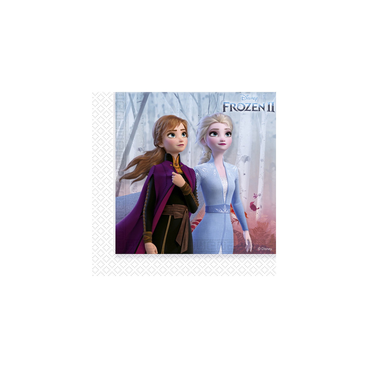 Frozen Paper Napkins