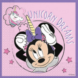 Minnie Mouse Unicorn Paper Napkins